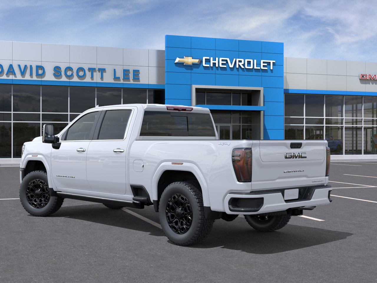New 2026 Glacier White Tricoat GMC Denali Ultimate image 3