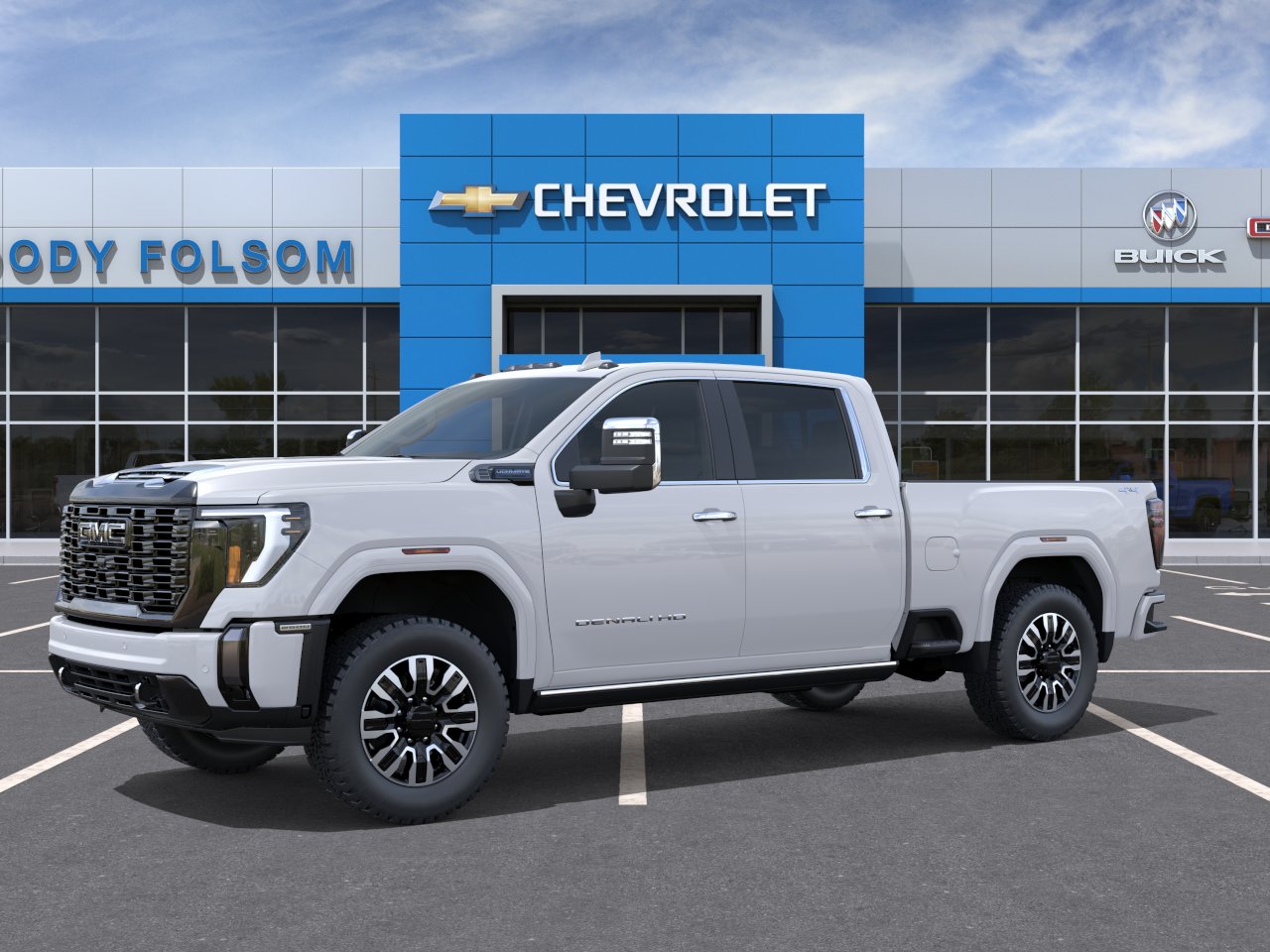 New 2026 Summit White GMC Denali Ultimate image 2