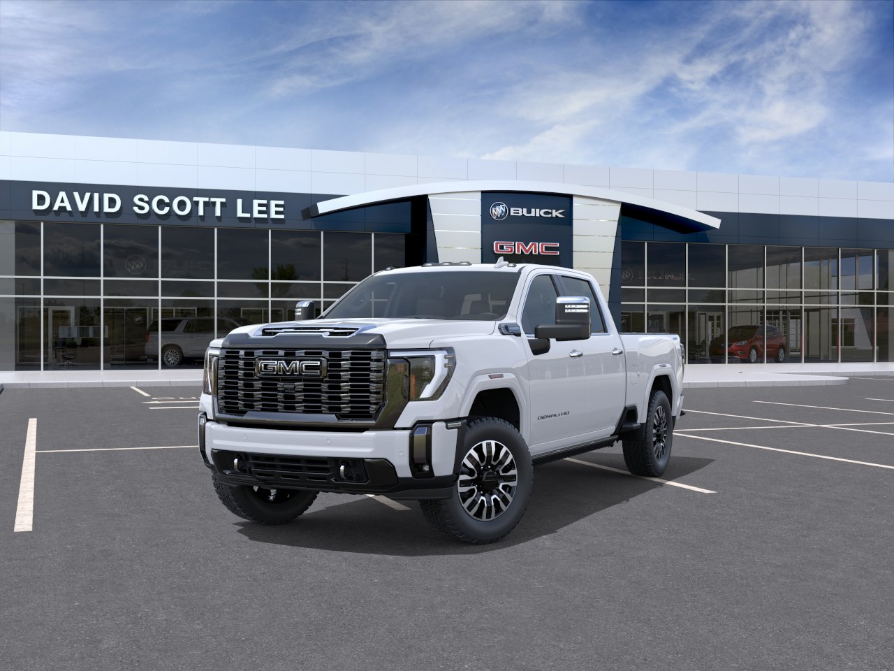 New 2026 Glacier White Tricoat GMC Denali Ultimate image 8