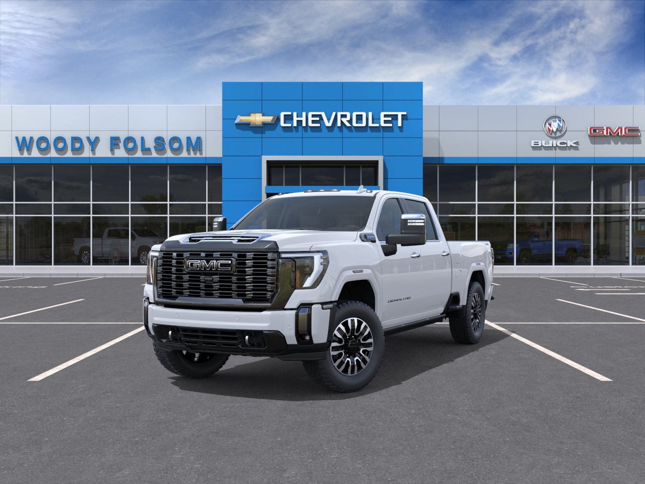 New 2026 Glacier White Tricoat GMC Denali Ultimate image 8