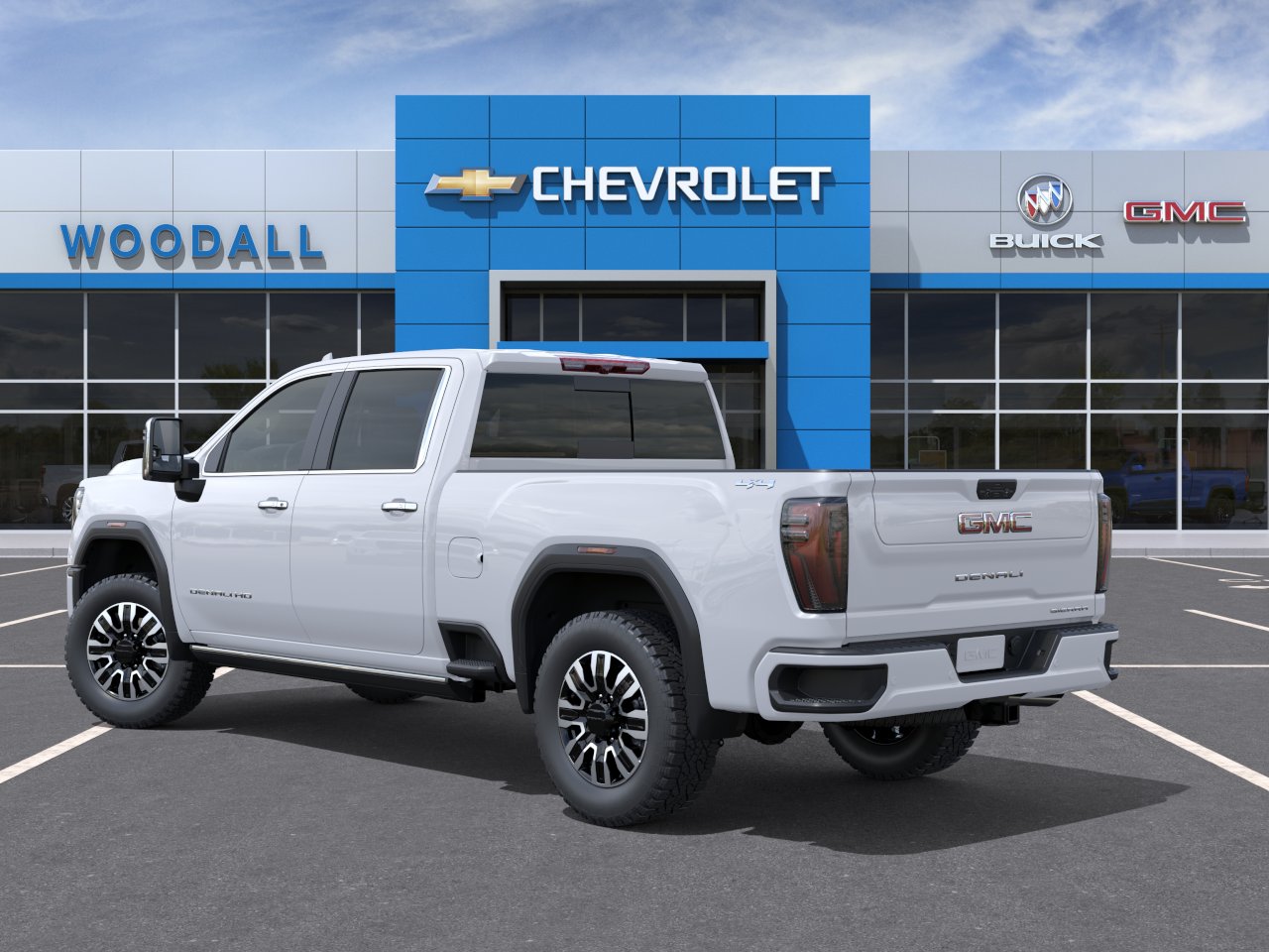 New 2026 Glacier White Tricoat GMC Denali Ultimate image 3