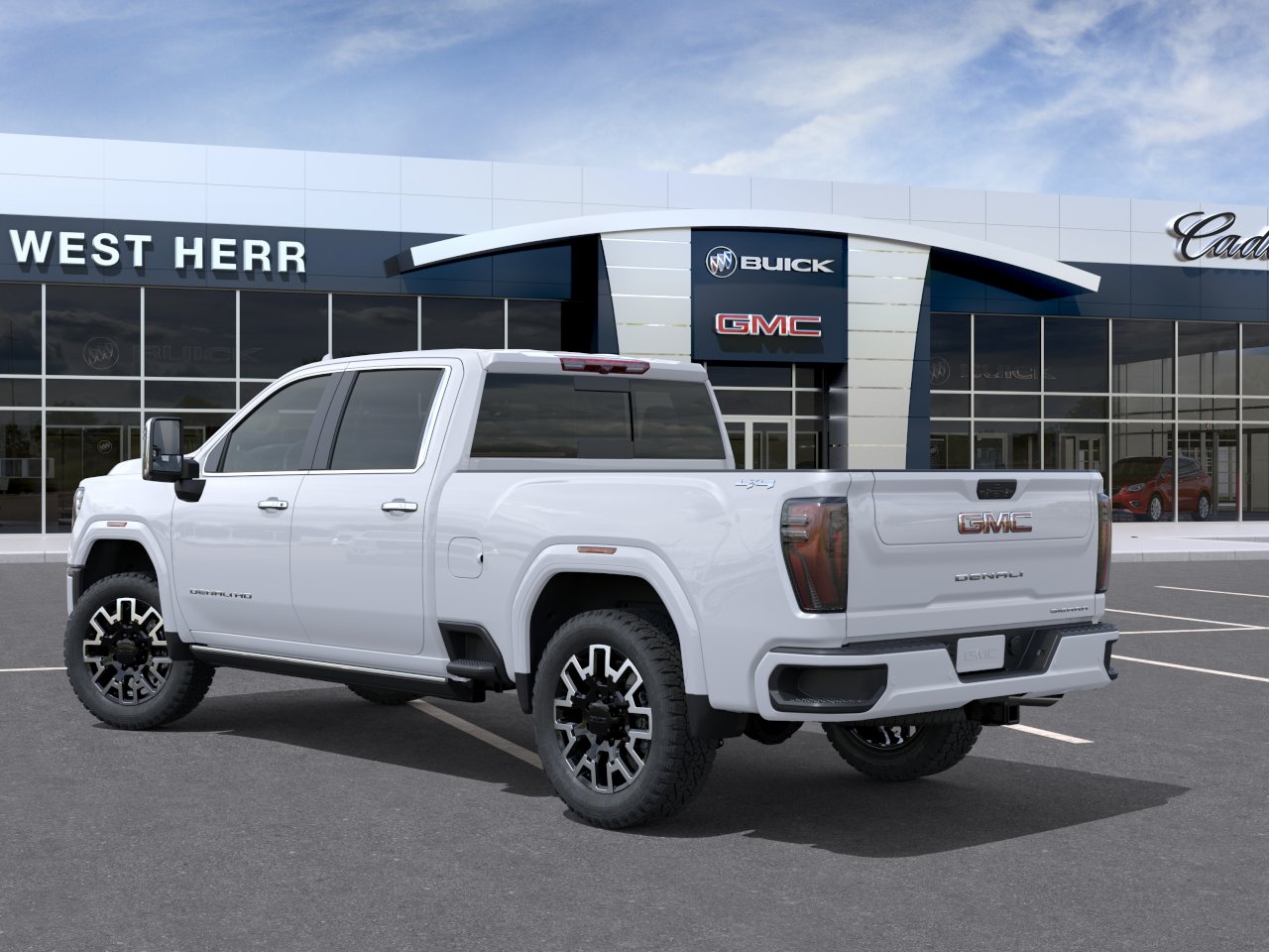 New 2026 Glacier White Tricoat GMC Denali Ultimate image 3