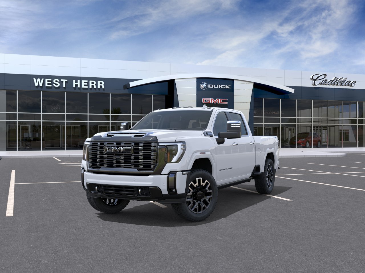 New 2026 Glacier White Tricoat GMC Denali Ultimate image 8