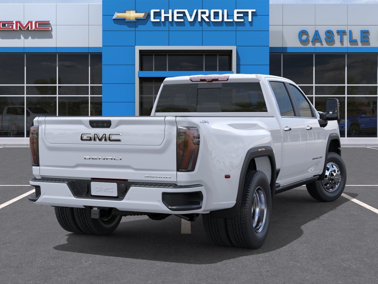 New 2026 Glacier White Tricoat GMC Denali Ultimate DRW image 33