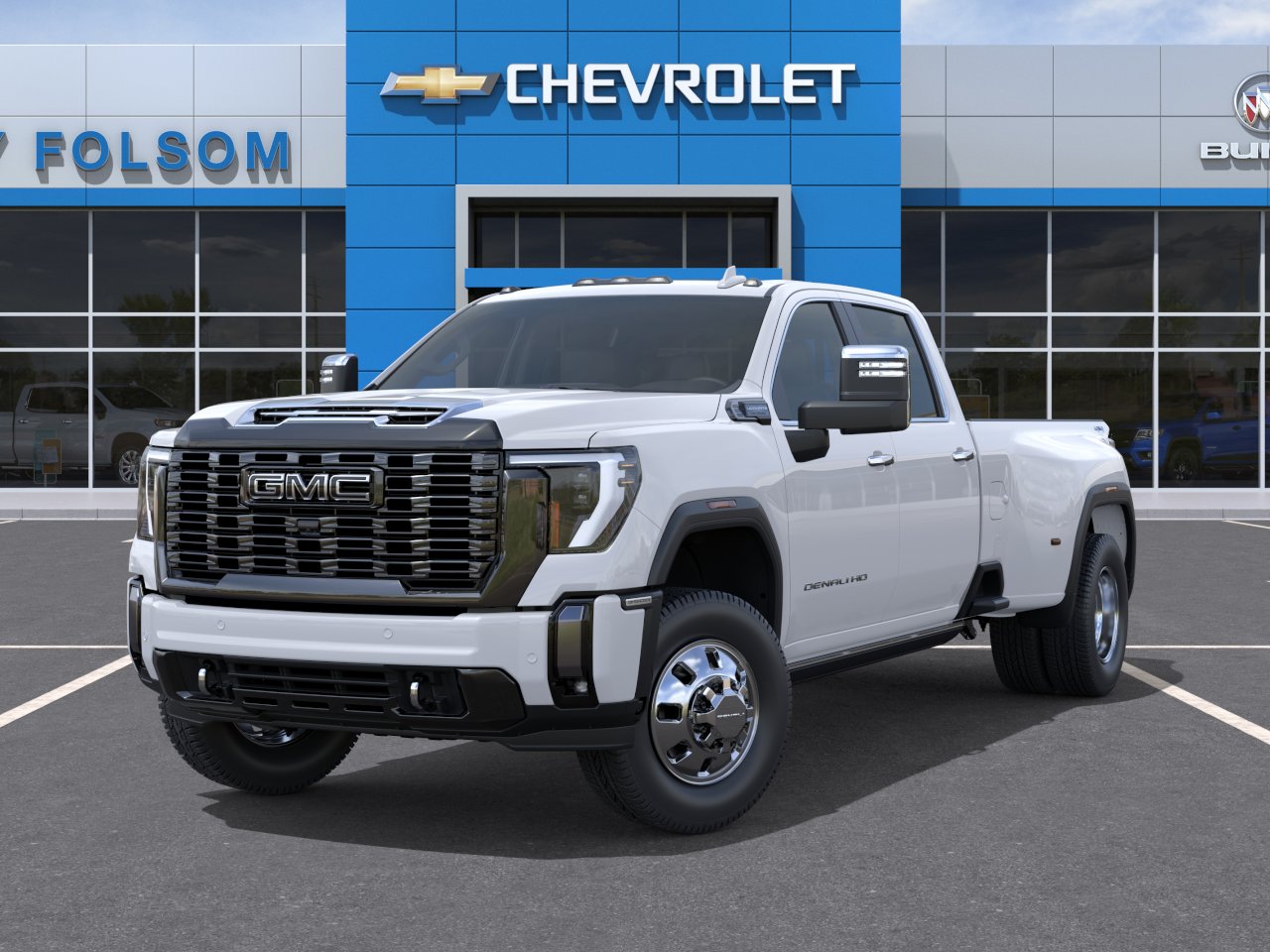New 2026 Glacier White Tricoat GMC Denali Ultimate DRW image 6