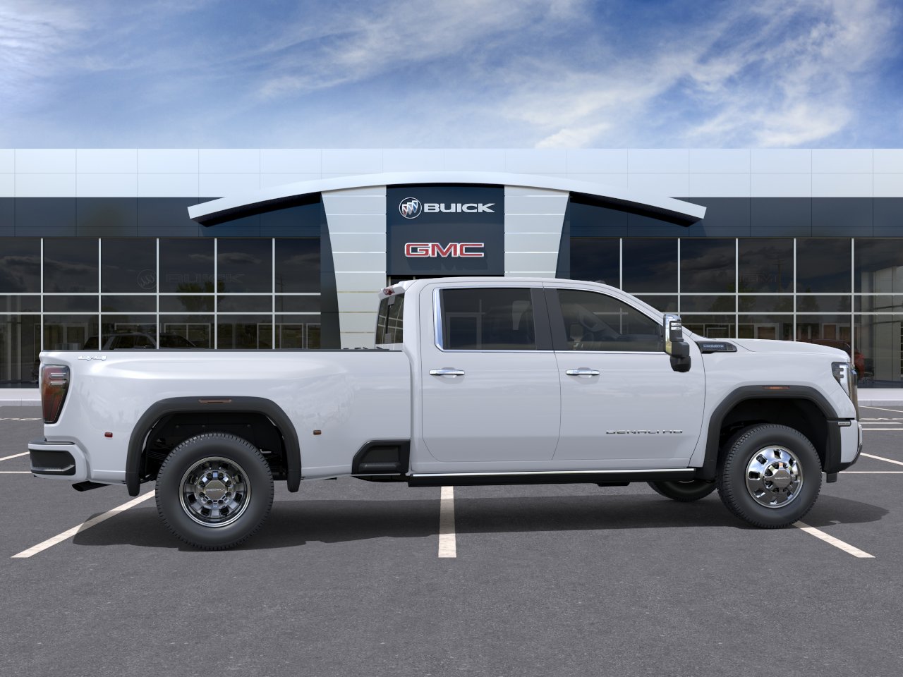 New 2026 Glacier White Tricoat GMC Denali Ultimate DRW image 40