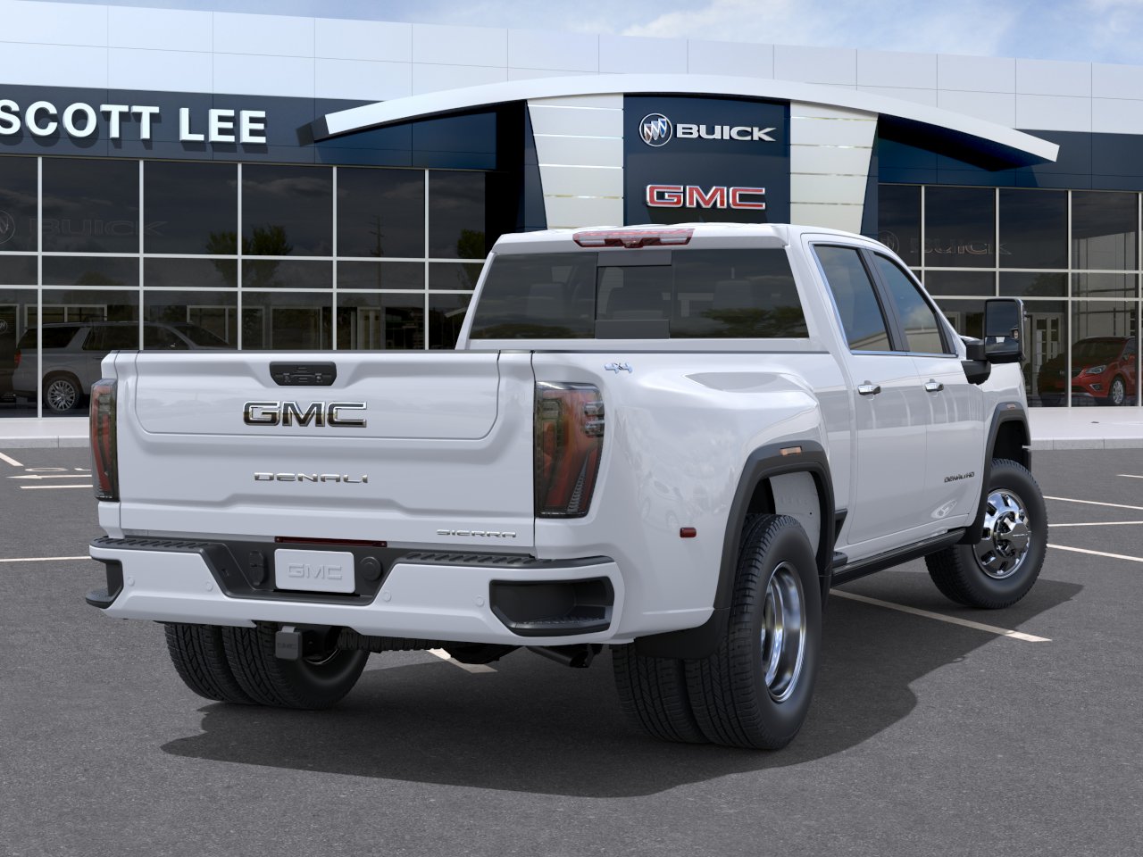 New 2026 Glacier White Tricoat GMC Denali Ultimate DRW image 4