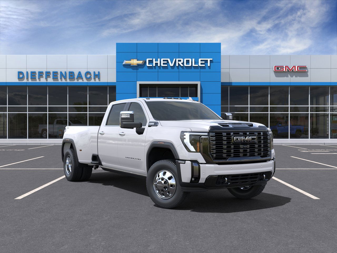 大特価放出！ New 2025 GMC Sierra 3500 HD Denali Ultimate DRW Crew Cab in ミニカー
