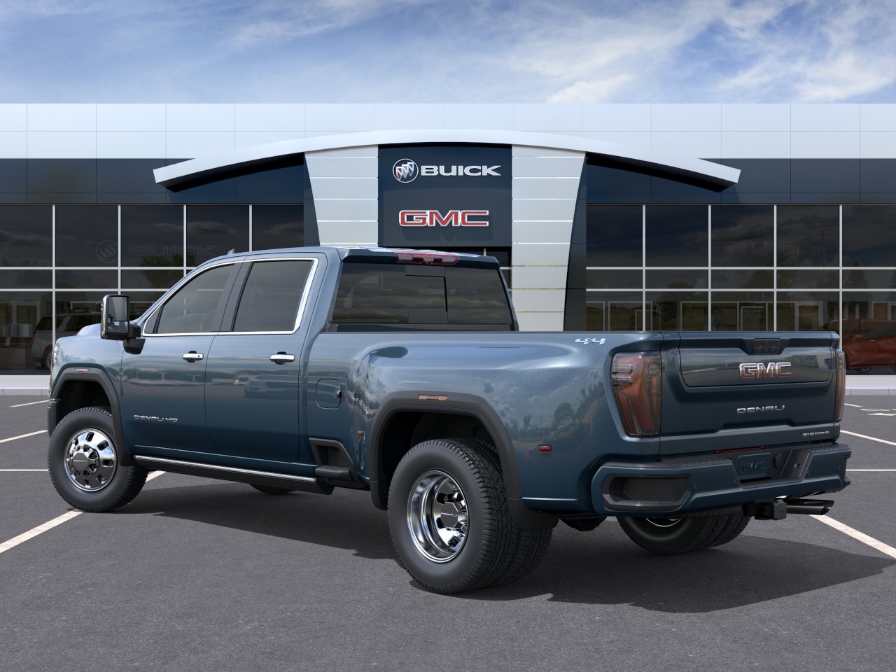 New 2026 Downpour Metallic GMC Denali Ultimate DRW image 3