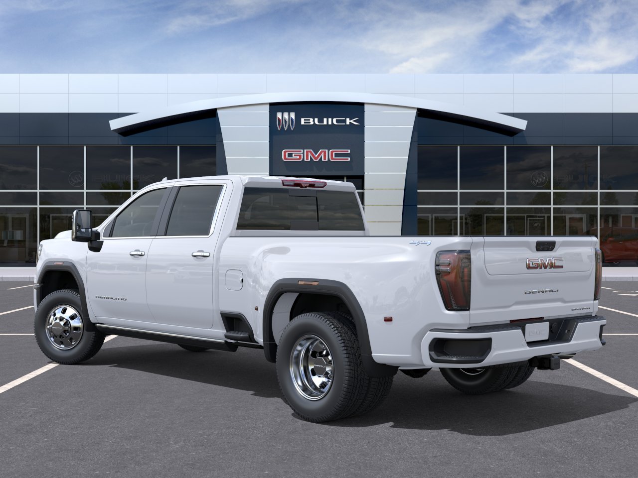 New 2026 Glacier White Tricoat GMC Denali Ultimate DRW image 27