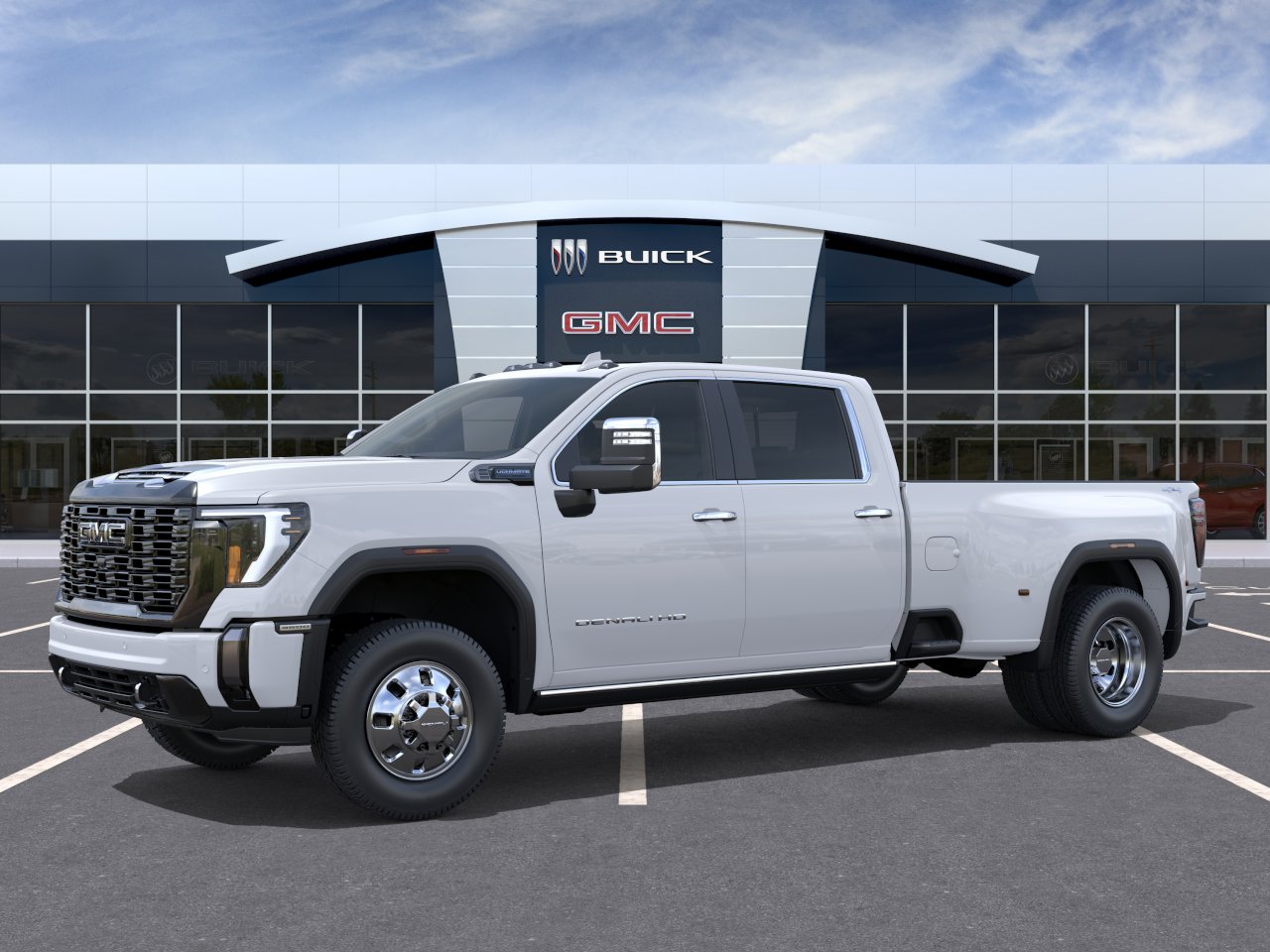 New 2026 Glacier White Tricoat GMC Denali Ultimate DRW image 26