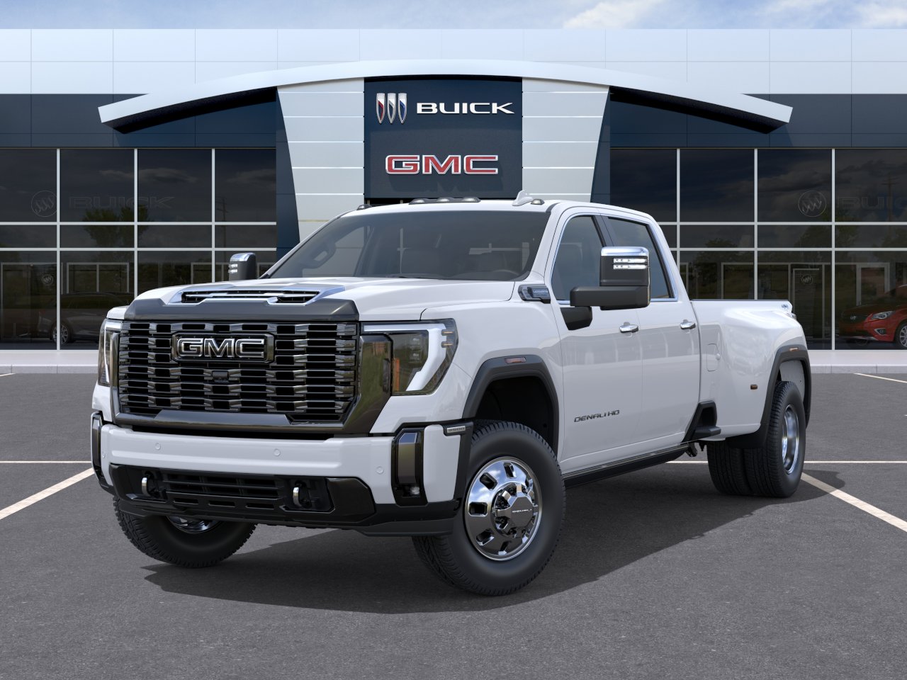 New 2026 Glacier White Tricoat GMC Denali Ultimate DRW image 30