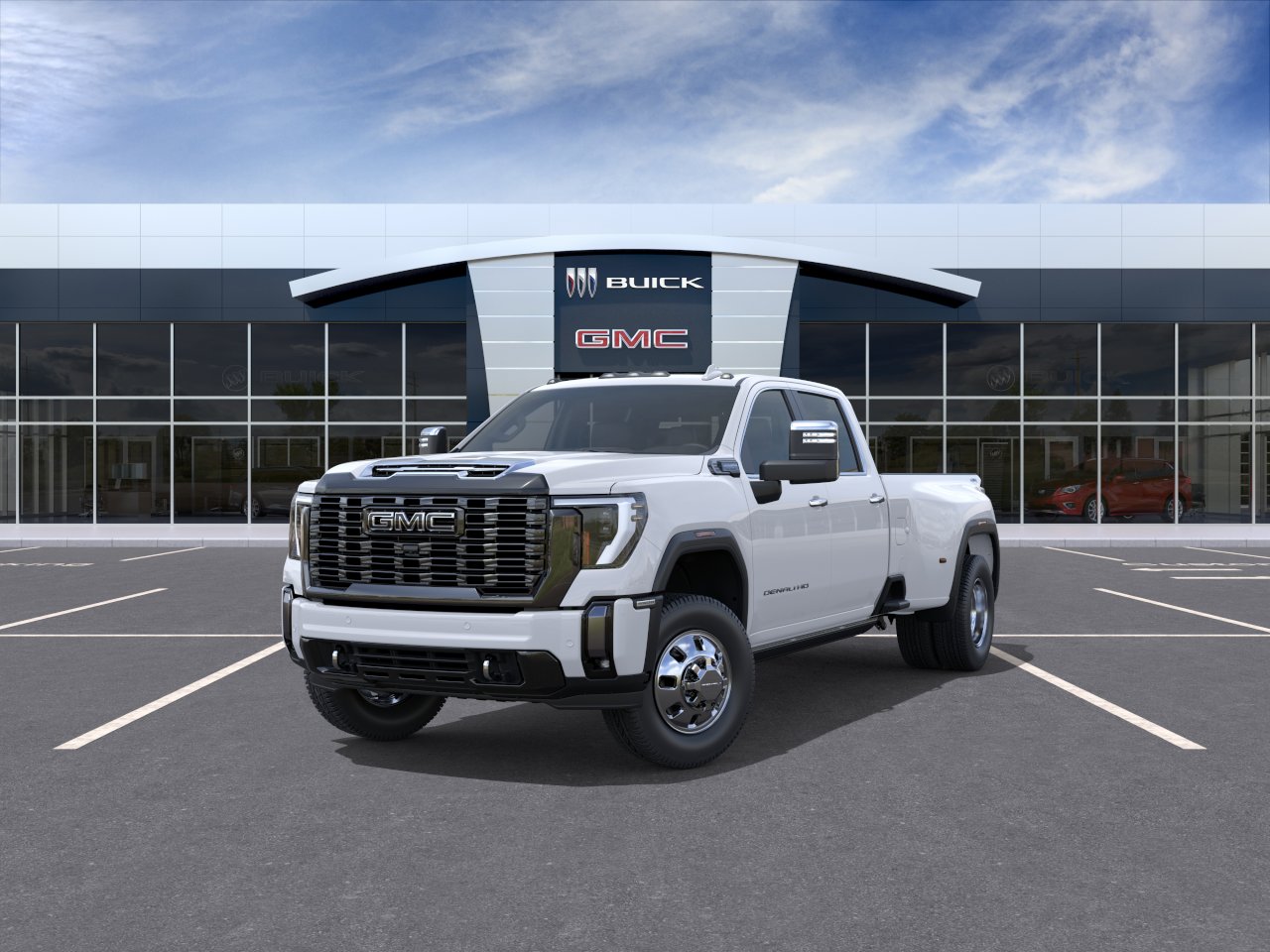 New 2026 Glacier White Tricoat GMC Denali Ultimate DRW image 32
