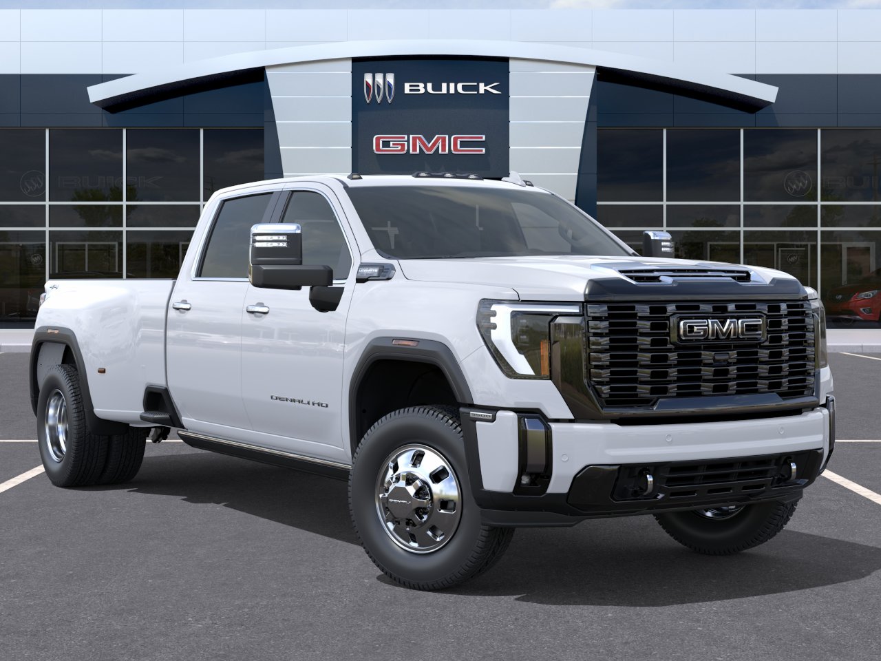 New 2026 Glacier White Tricoat GMC Denali Ultimate DRW image 31
