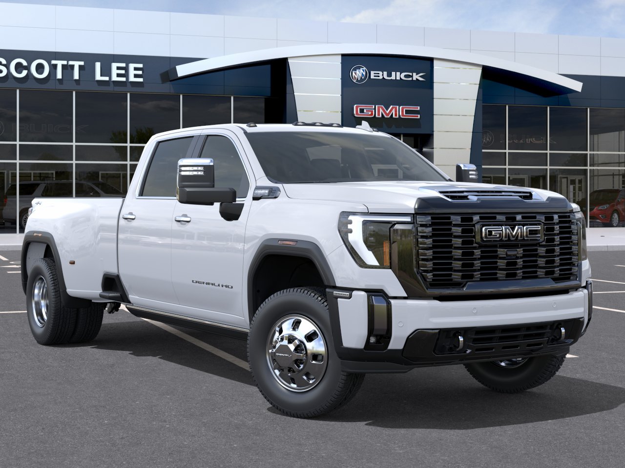 New 2026 Glacier White Tricoat GMC Denali Ultimate DRW image 7