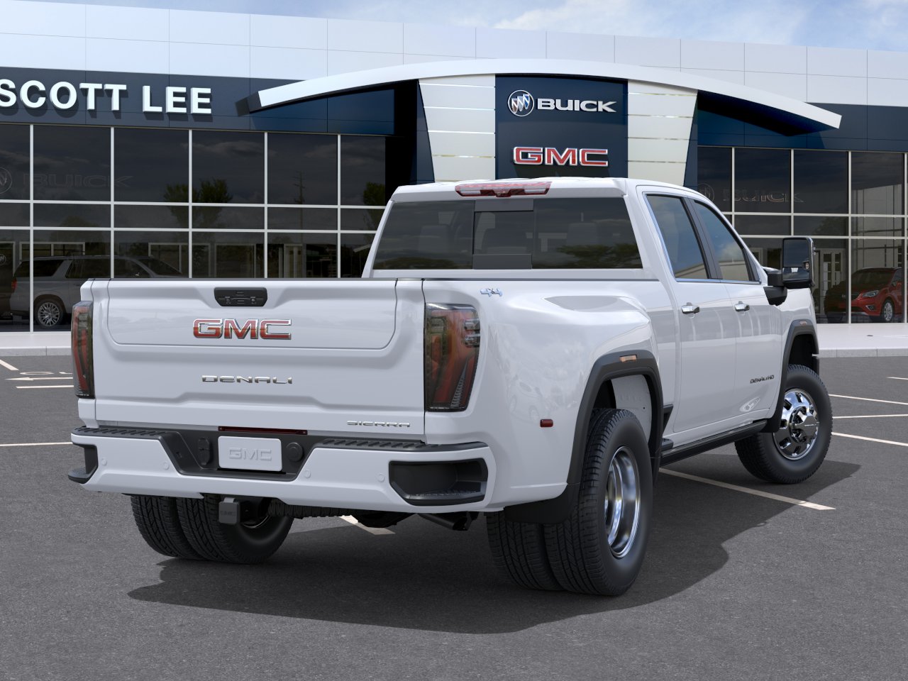 New 2026 Glacier White Tricoat GMC Denali Ultimate DRW image 4