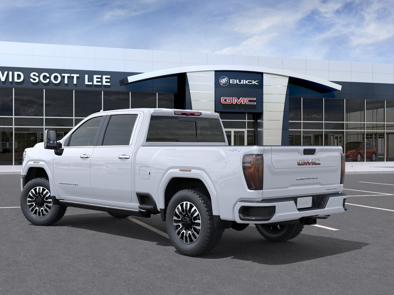 New 2026 Glacier White Tricoat GMC Denali Ultimate image 3