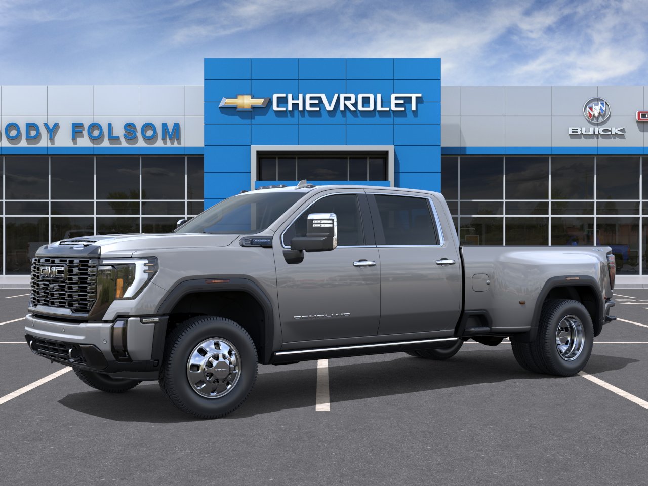 New 2026 Sterling Metallic GMC Denali Ultimate DRW image 2