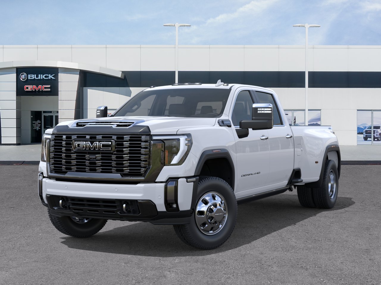 New 2026 Glacier White Tricoat GMC Denali Ultimate DRW image 24