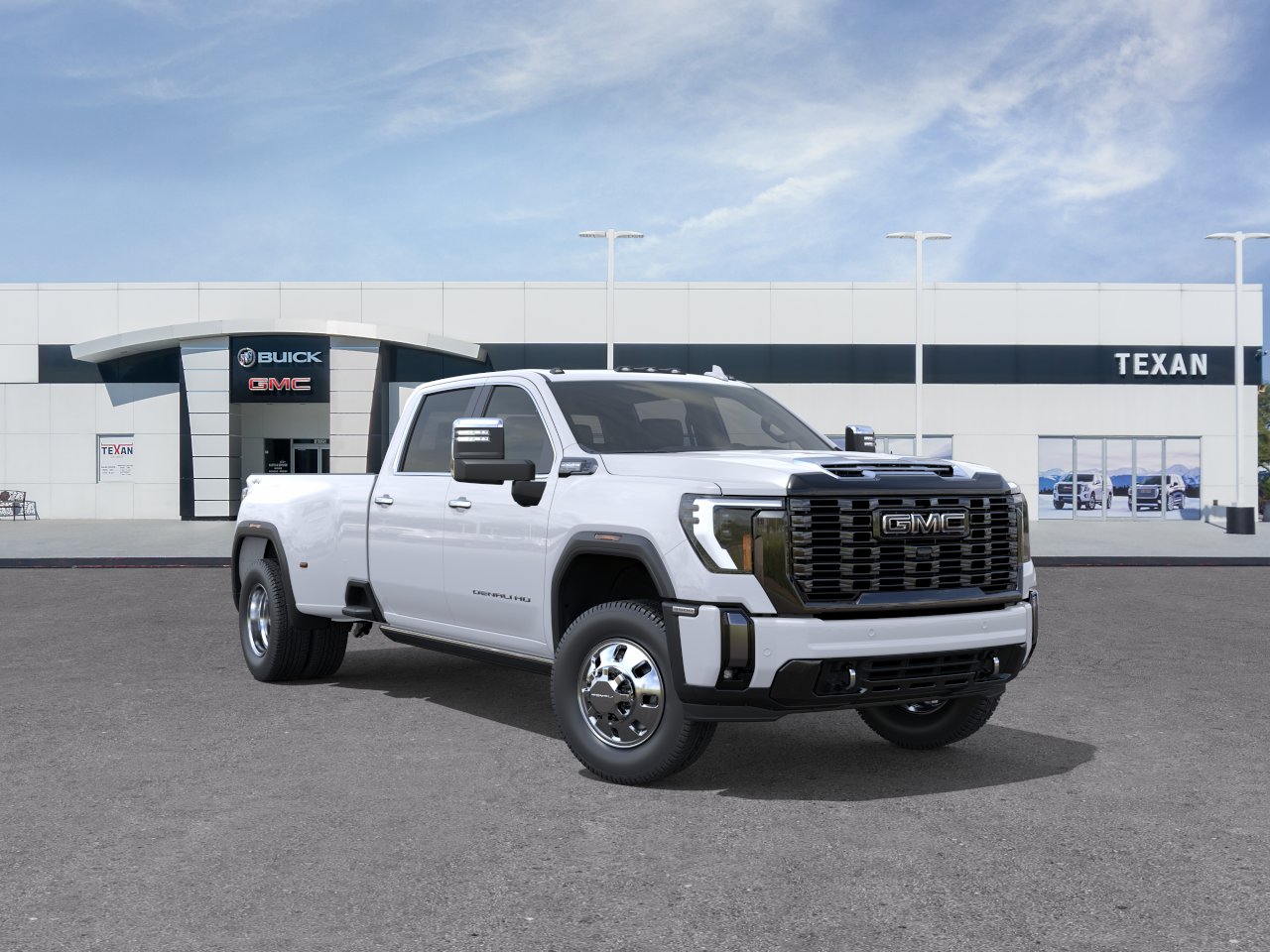 New 2026 Glacier White Tricoat GMC Denali Ultimate DRW image 19