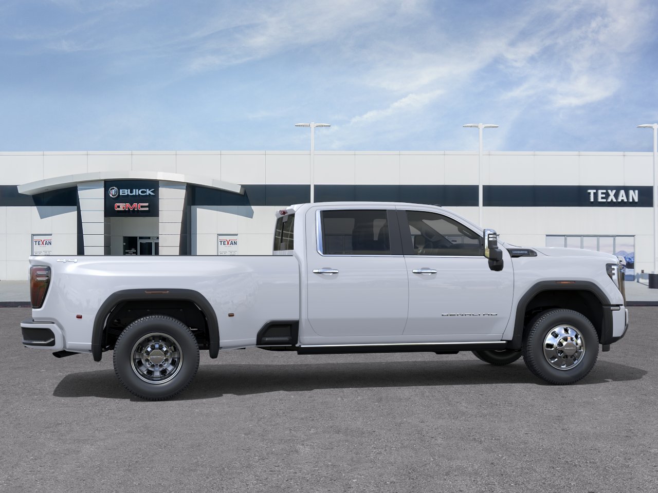 New 2026 Glacier White Tricoat GMC Denali Ultimate DRW image 23