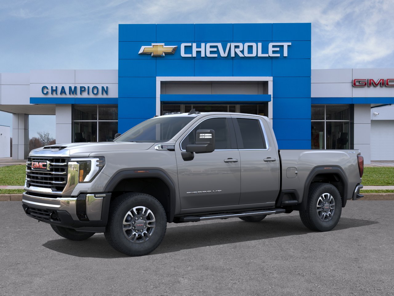 New 2026 Sterling Metallic GMC SLE image 2