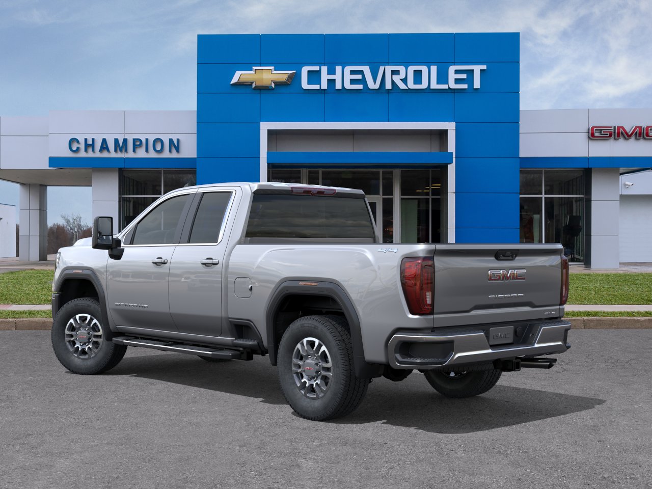 New 2026 Sterling Metallic GMC SLE image 3