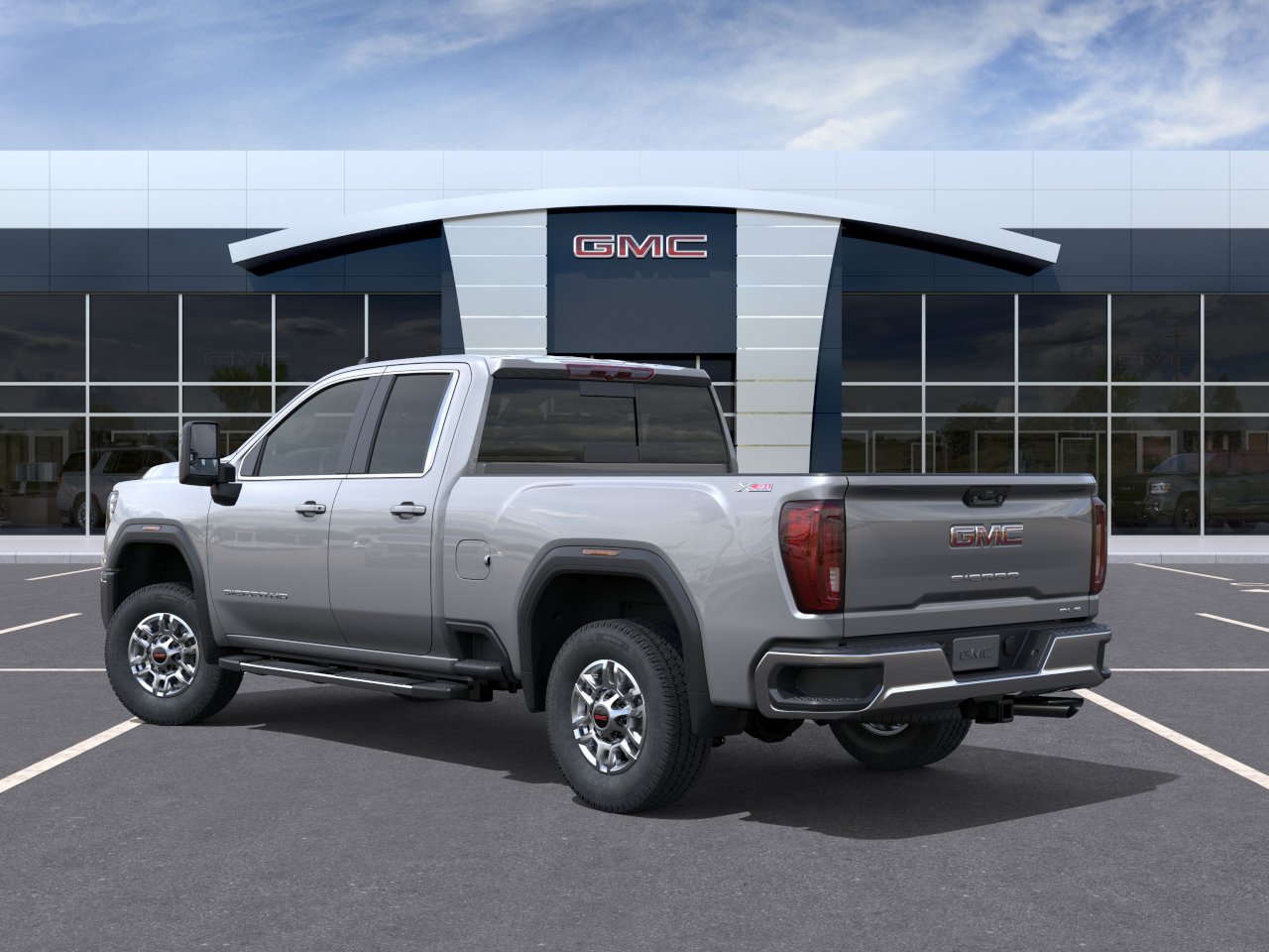 New 2026 Sterling Metallic GMC SLE image 3