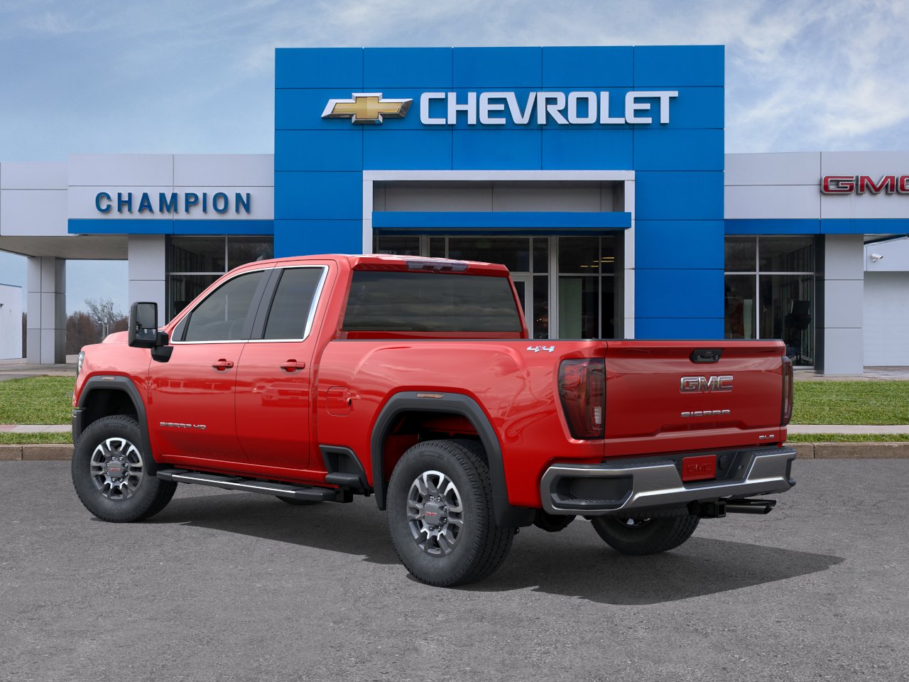 New 2026 Cardinal Red GMC SLE image 3