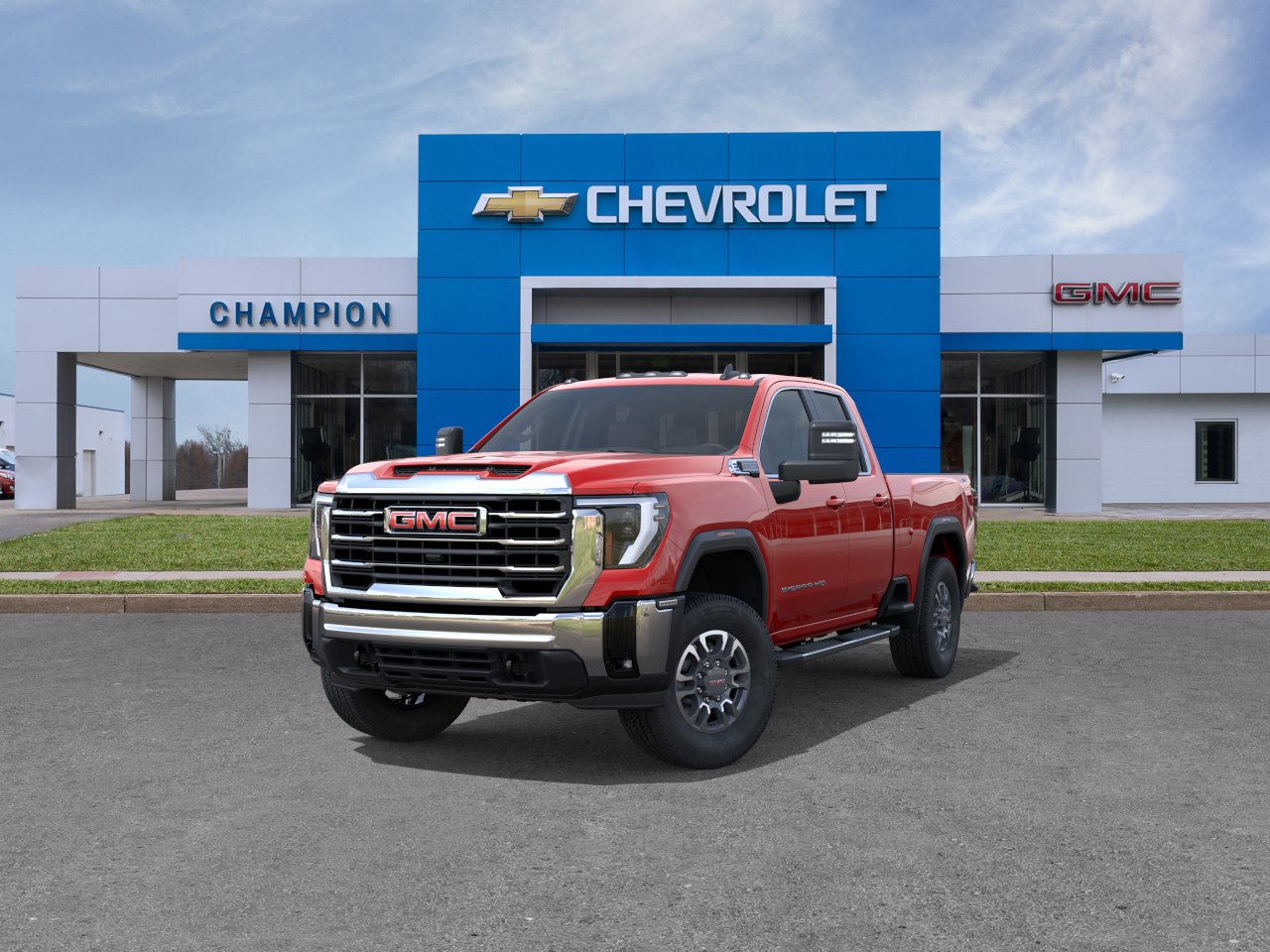 New 2026 Cardinal Red GMC SLE image 8
