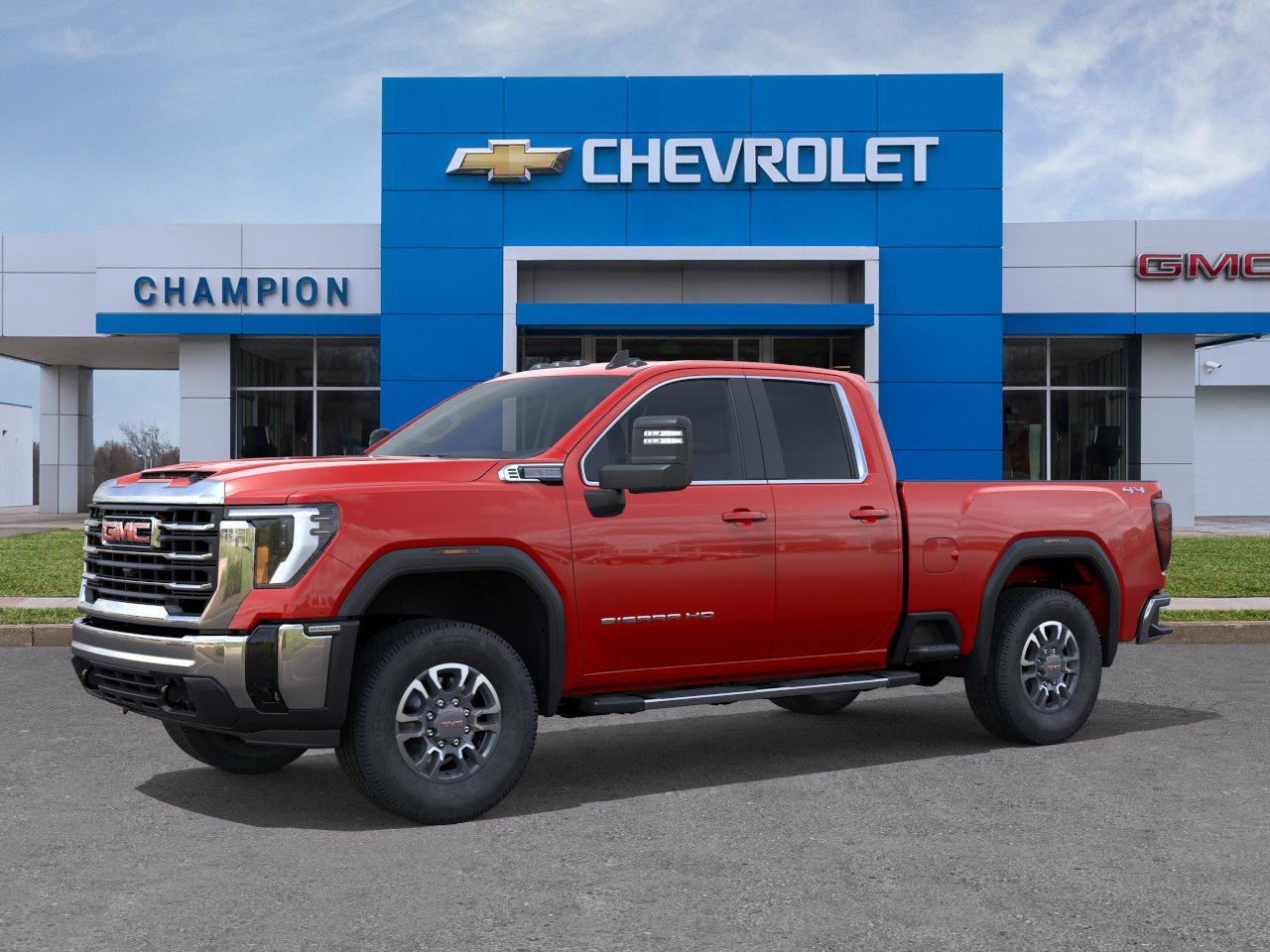 New 2026 Cardinal Red GMC SLE image 2