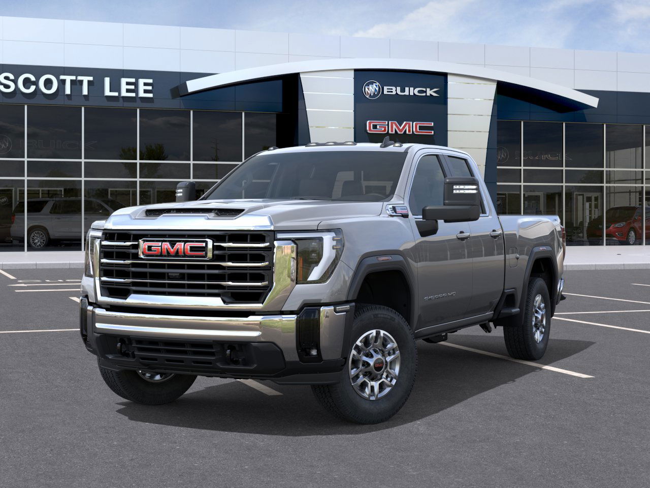 New 2026 Sterling Metallic GMC SLE image 6