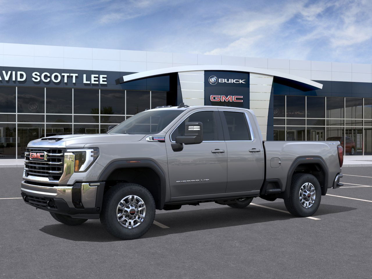 New 2026 Sterling Metallic GMC SLE image 2