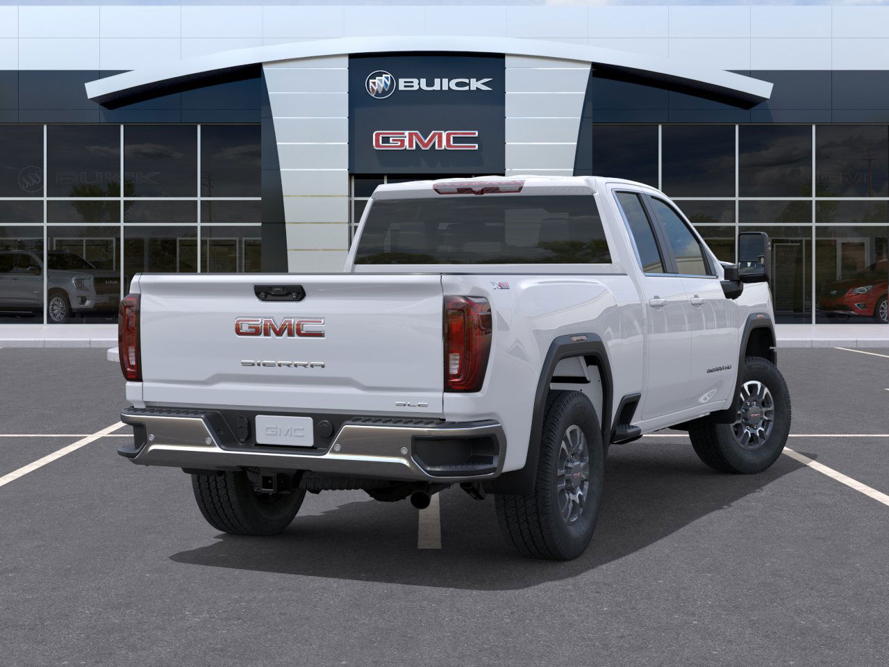 New 2026 Summit White GMC SLE image 4