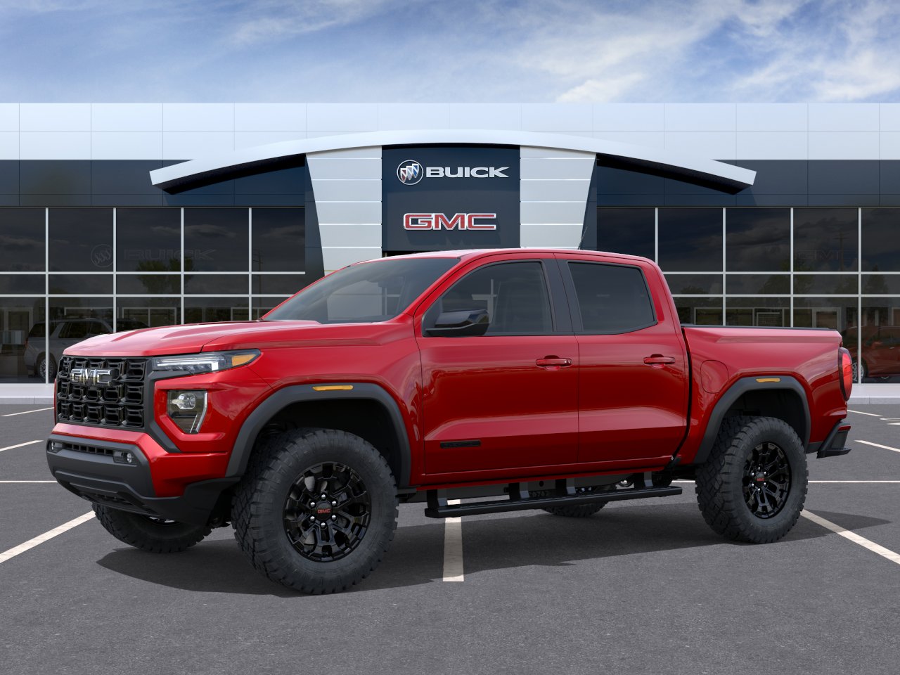 New 2026 Volcanic Red Tintcoat GMC Elevation image 2