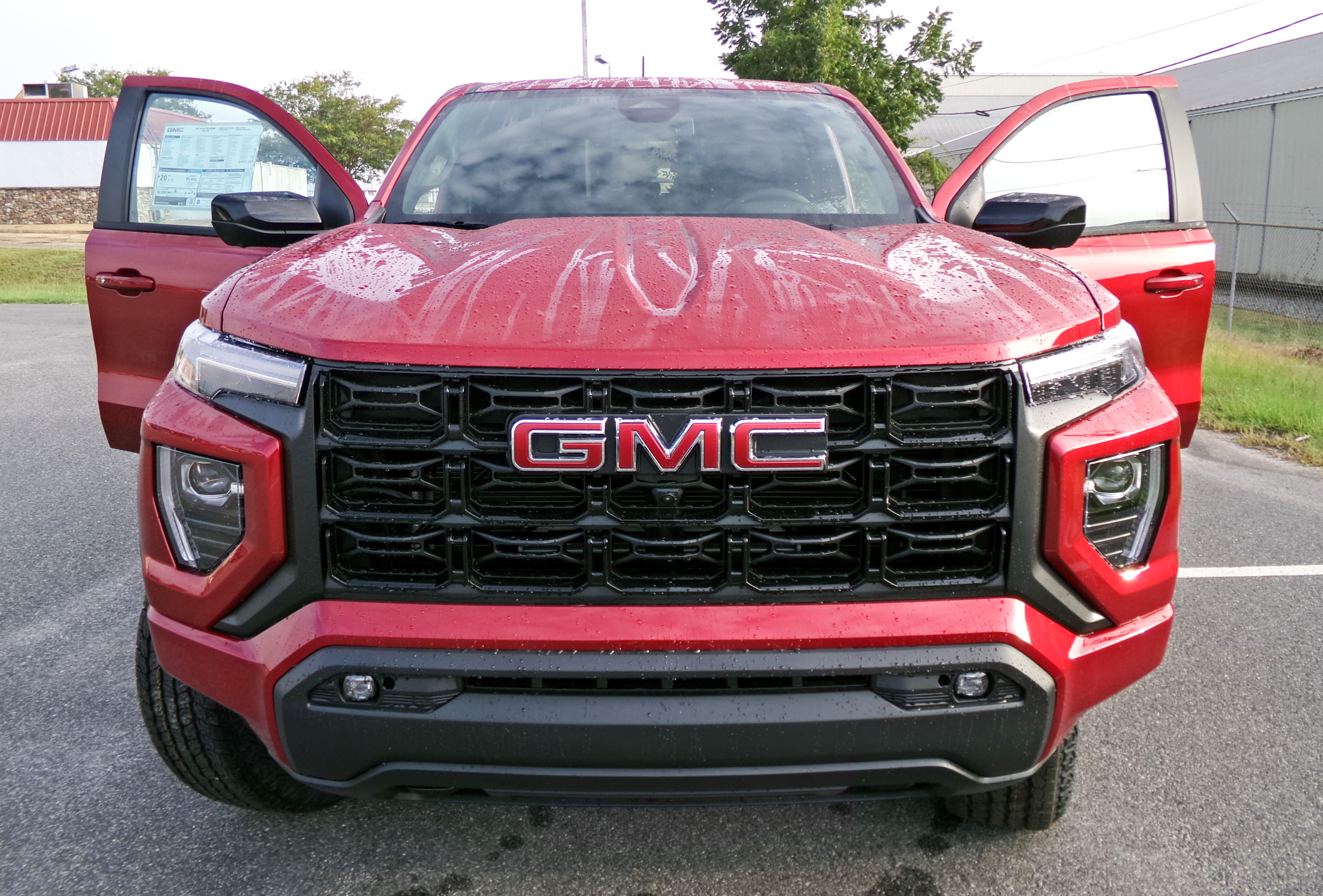 New 2026 Volcanic Red Tintcoat GMC Elevation image 6