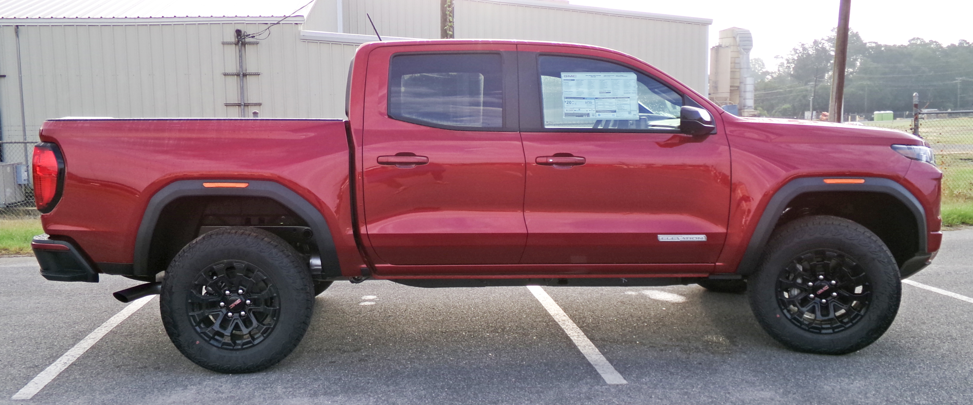 New 2026 Volcanic Red Tintcoat GMC Elevation image 5