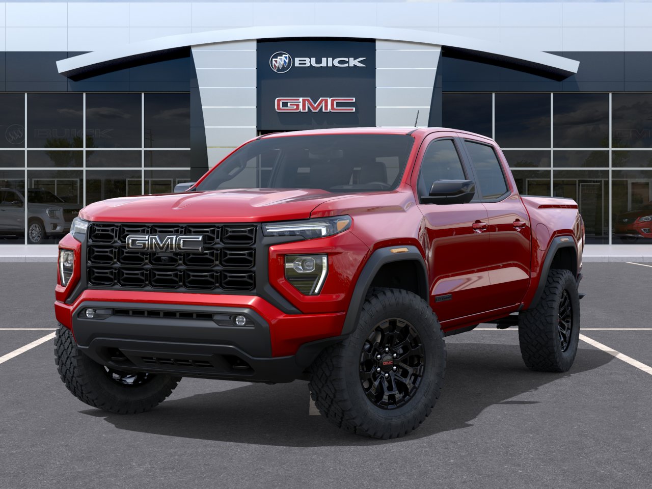 New 2026 Volcanic Red Tintcoat GMC Elevation image 6