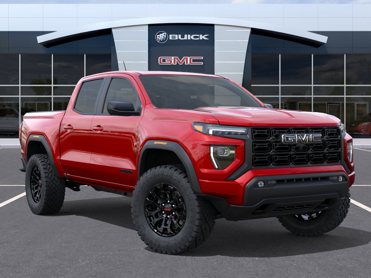 New 2026 Volcanic Red Tintcoat GMC Elevation image 7