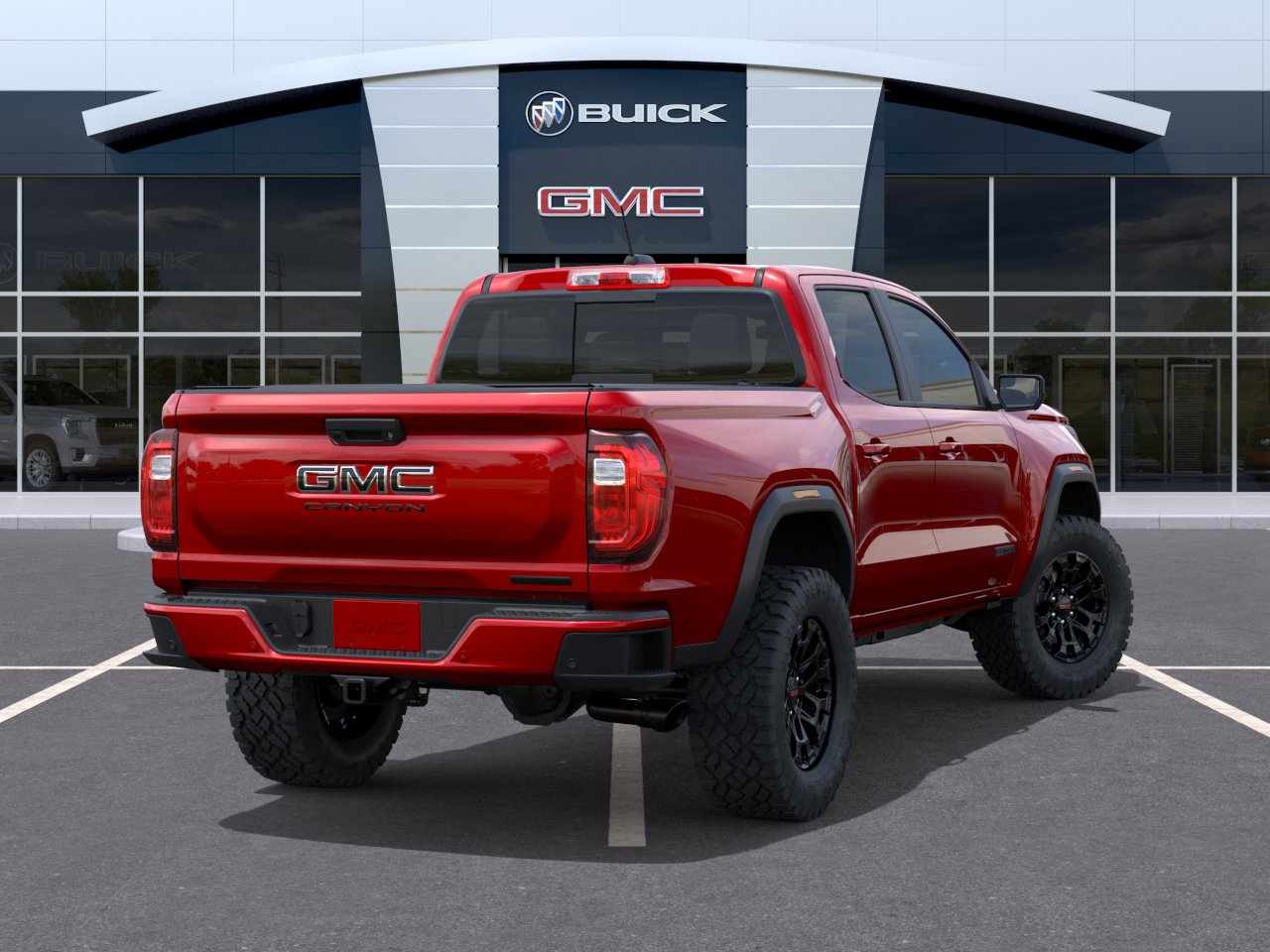 New 2026 Volcanic Red Tintcoat GMC Elevation image 4