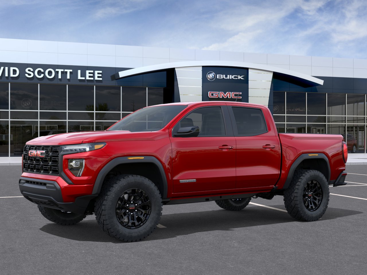 New 2026 Volcanic Red Tintcoat GMC Elevation image 2