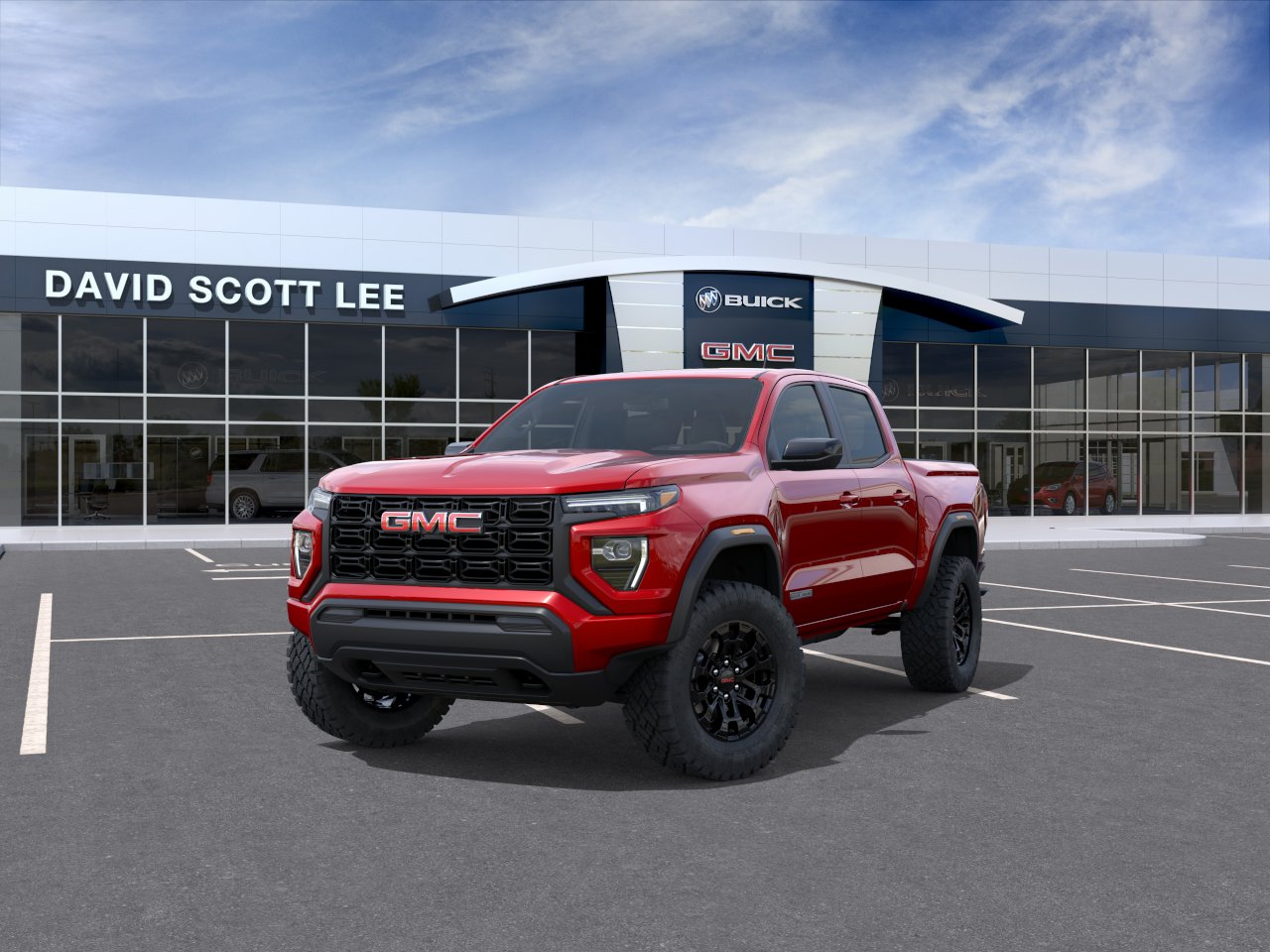 New 2026 Volcanic Red Tintcoat GMC Elevation image 8