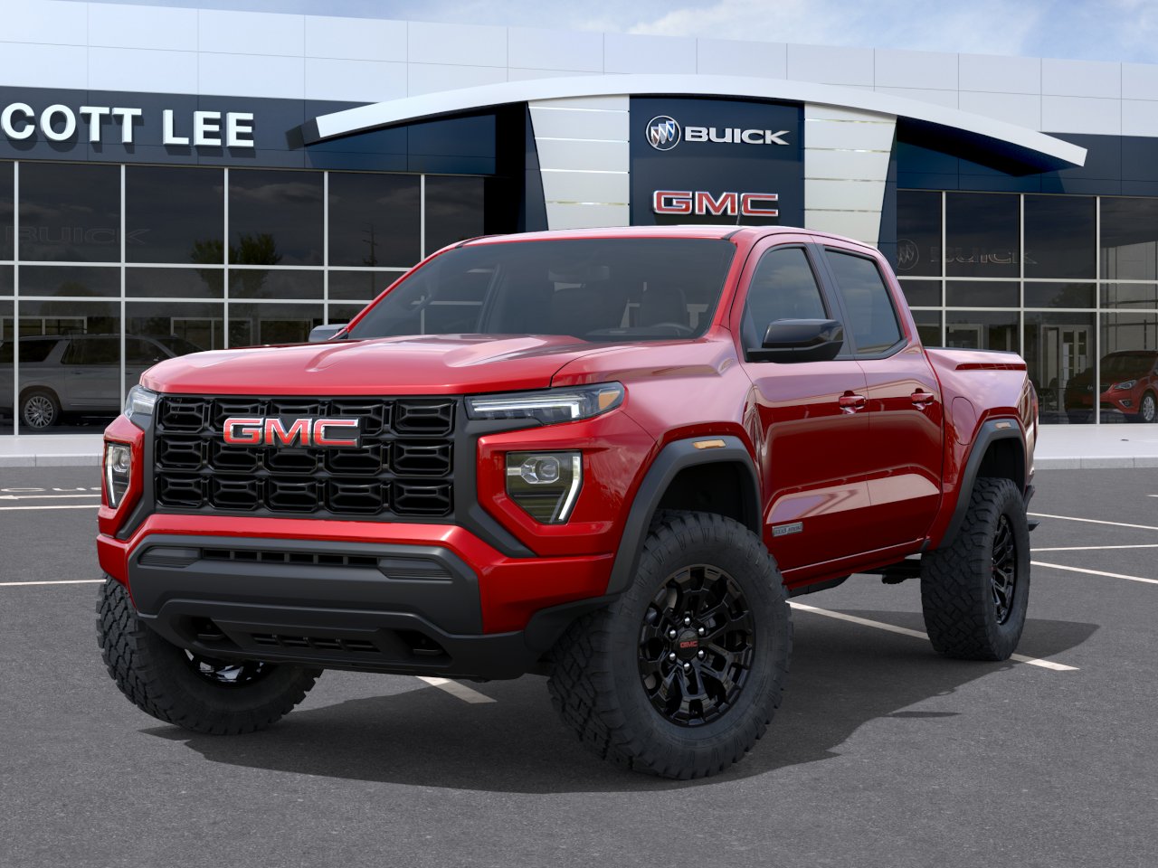 New 2026 Volcanic Red Tintcoat GMC Elevation image 6