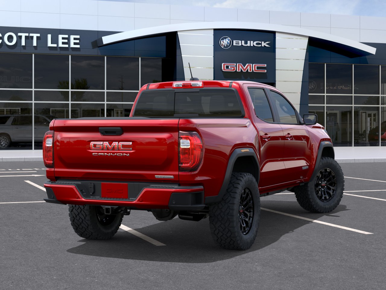 New 2026 Volcanic Red Tintcoat GMC Elevation image 4