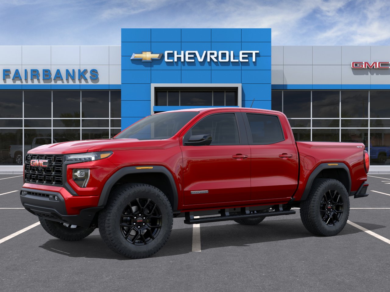 New 2026 Volcanic Red Tintcoat GMC Elevation image 2