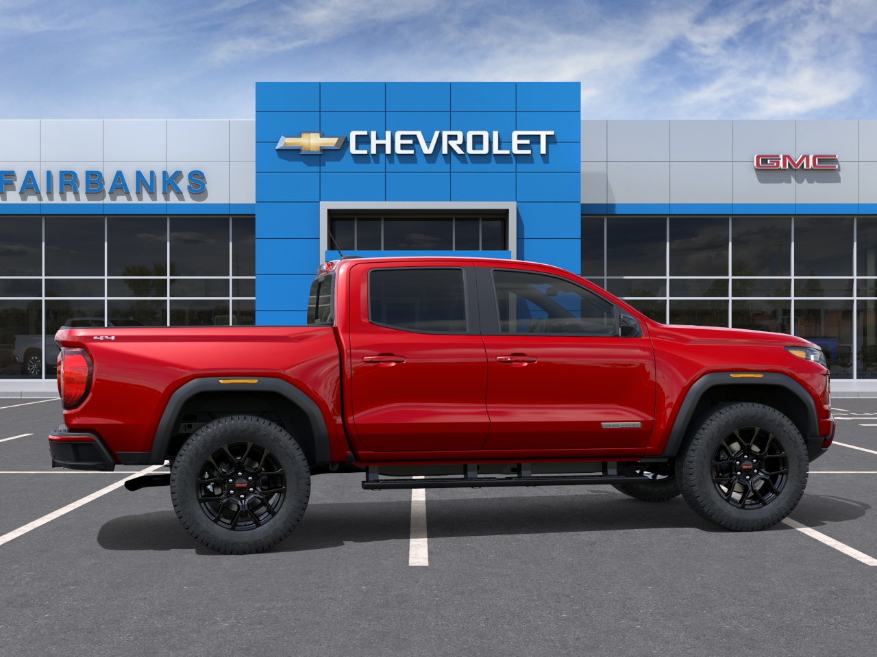 New 2026 Volcanic Red Tintcoat GMC Elevation image 5