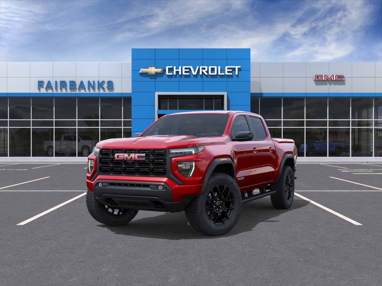 New 2026 Volcanic Red Tintcoat GMC Elevation image 8