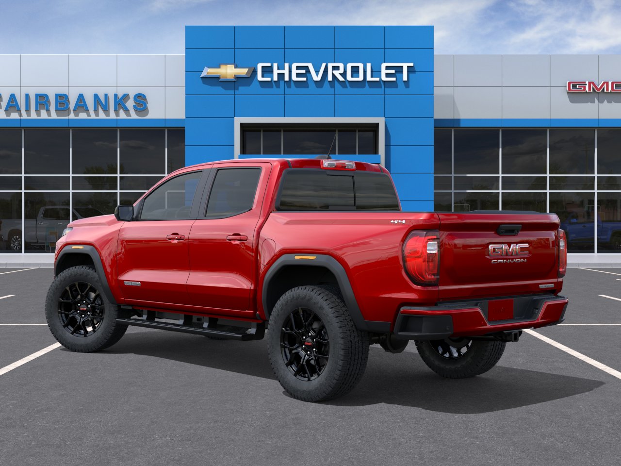 New 2026 Volcanic Red Tintcoat GMC Elevation image 3