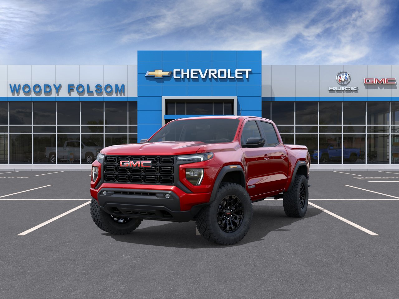 New 2026 Volcanic Red Tintcoat GMC Elevation image 8