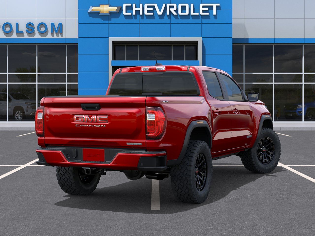 New 2026 Volcanic Red Tintcoat GMC Elevation image 4